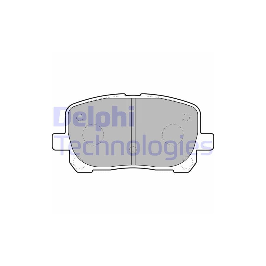 Delphi Lp1711 Brake Pad Set