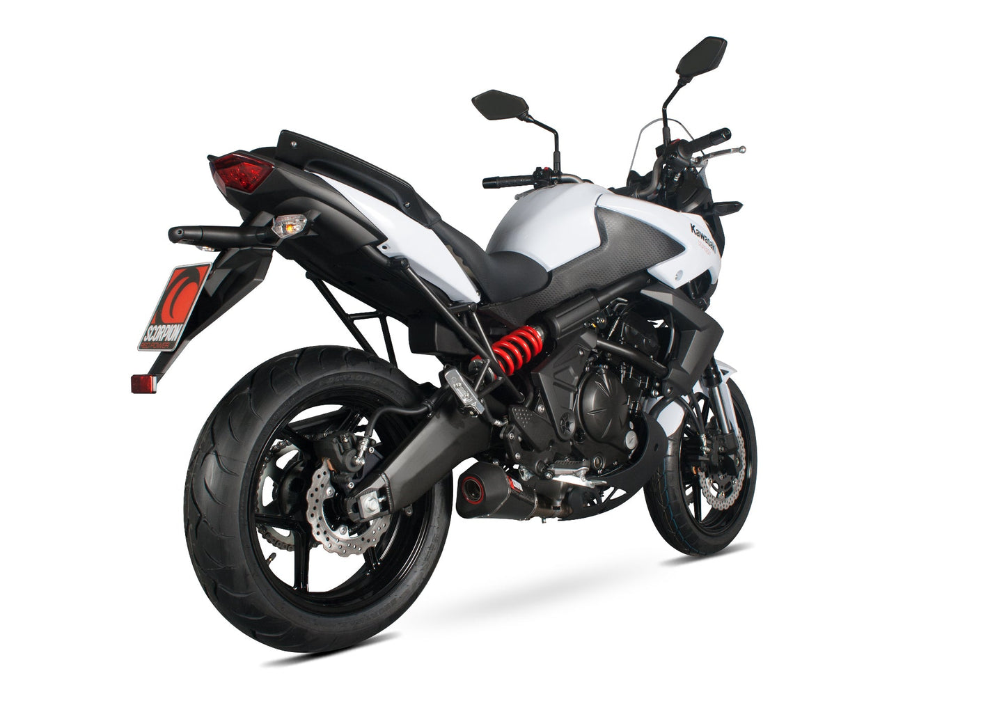 Scorpion RKA103CEO Kawasaki Versys 650 Serket Taper Slip-On - Carbon Fibre Sleeve | ML Performance US US