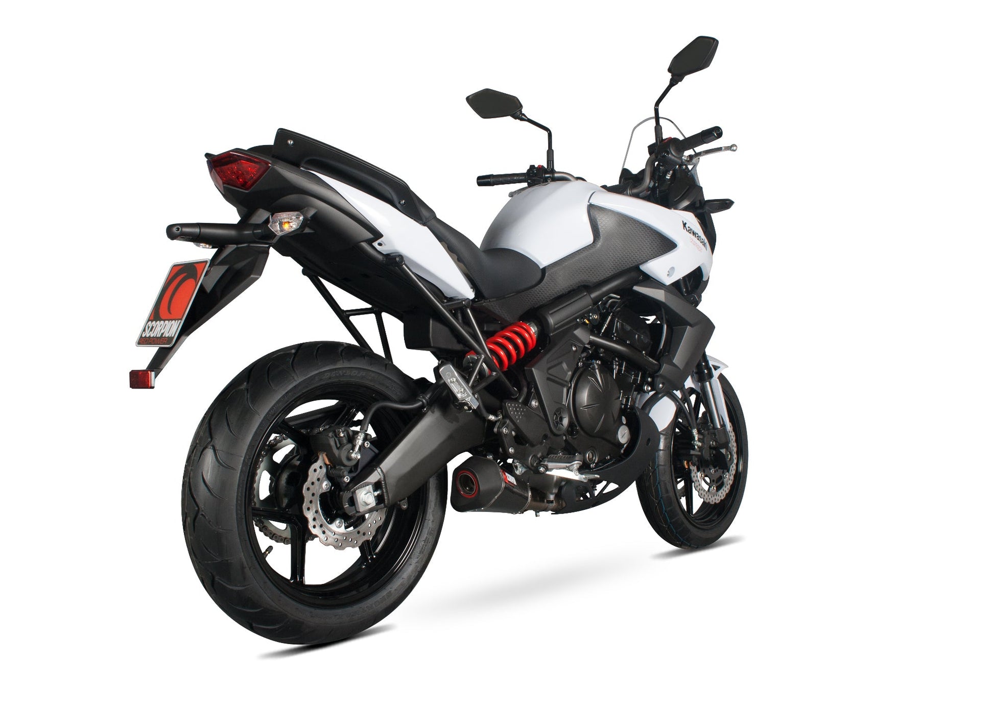 Scorpion RKA103CEO Kawasaki Versys 650 Serket Taper Slip-On - Carbon Fibre Sleeve | ML Performance US US