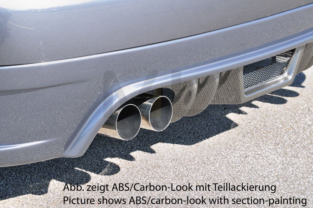 Rieger 00099789 VW 1T Touran Rear Diffuser 3 | ML Performance UK Car Parts