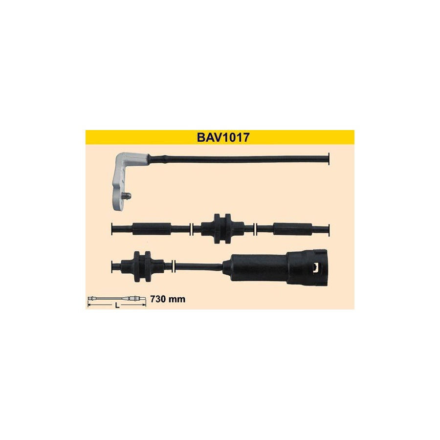 Barum Bav1017 Brake Pad Wear Sensor