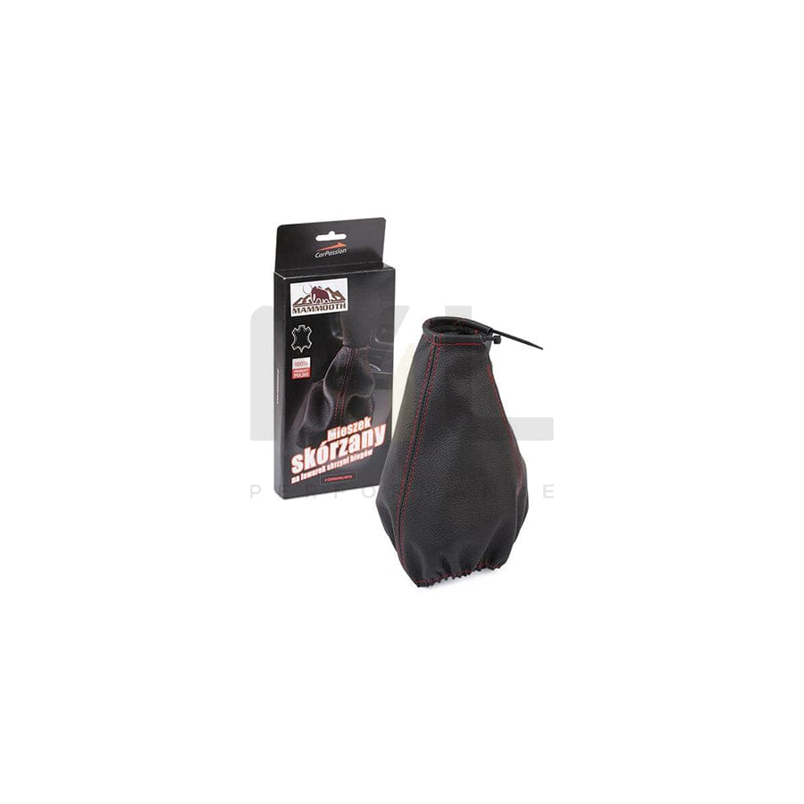 MAMMOOTH CP10068 Gear stick gaiter Leather, Black, Universal