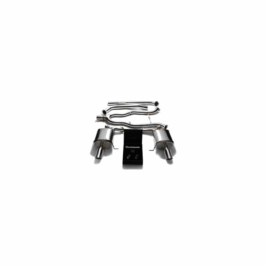 Armytrix BMF13-DS11C Valvetronic Exhaust System BMW 535i F10 RWD 2011-2019 with  Dual Chrome 3.5"