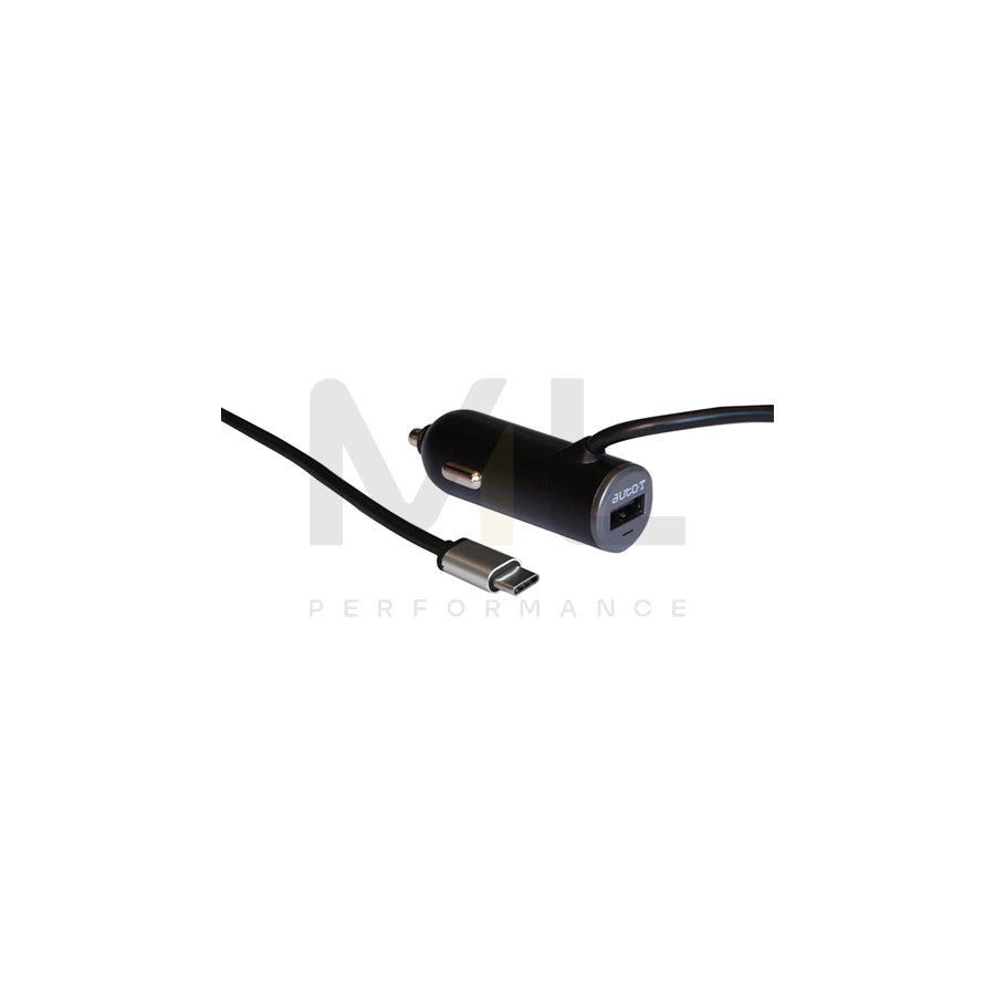 AUTO-T 540319 In-car charger with USB cable, USB type-A, USB type-C