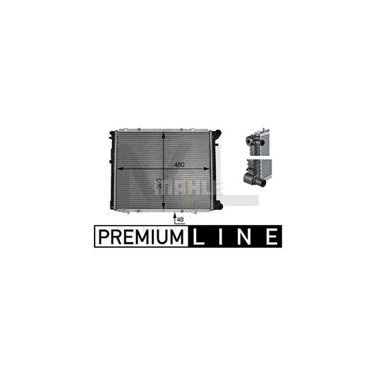 MAHLE ORIGINAL CR 1487 000S Engine radiator for NISSAN PRIMERA Brazed cooling fins, Manual Transmission | ML Performance Car Parts