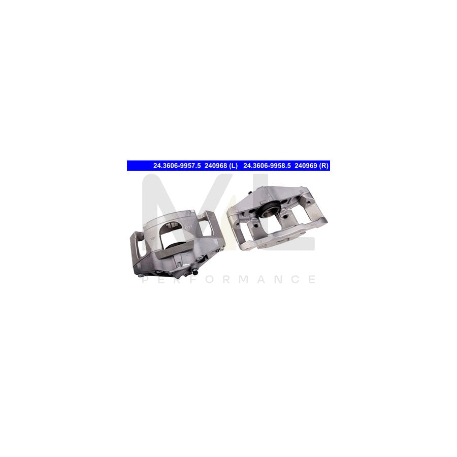 ATE 24.3606-9958.5 Brake Caliper without holder
