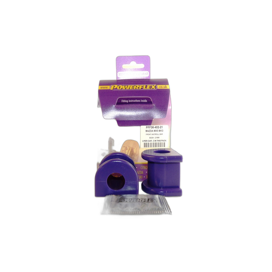Powerflex PFF36-402-21 Mazda MX-5 Front Anti Roll Bar Bush 21mm | ML Performance UK Car Parts