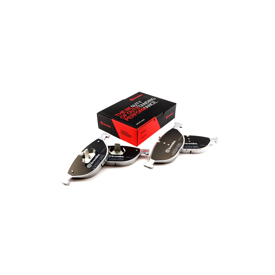 Brembo 07.D435.01 Alpina BMW Front HP2 High Performance Brake Pad Set (Inc. Alpina B7) | ML Performance US Car Parts