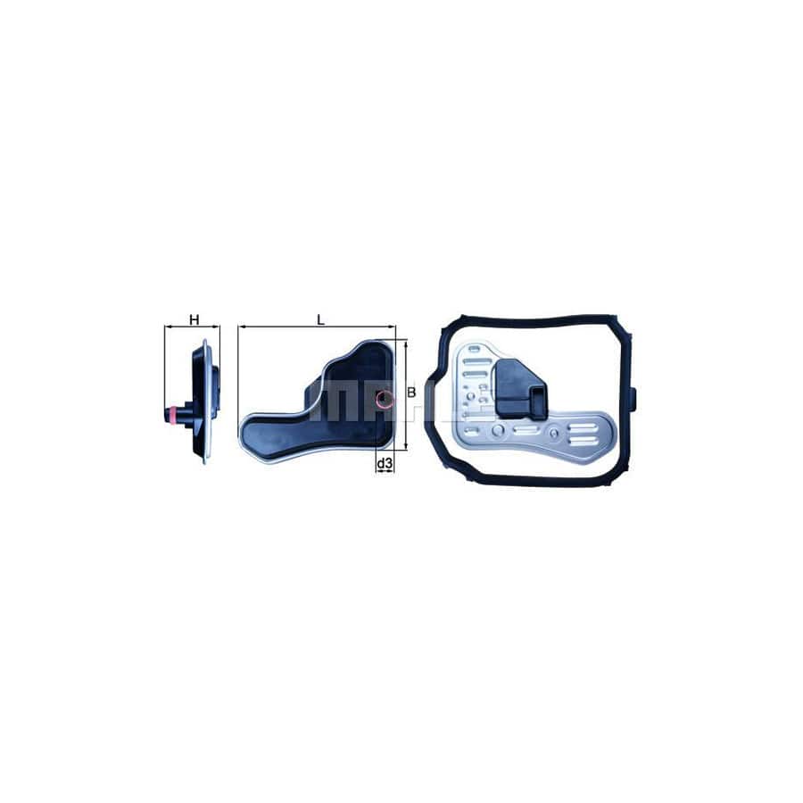 Knecht Hx 148D Hydraulic Filter, Automatic Transmission