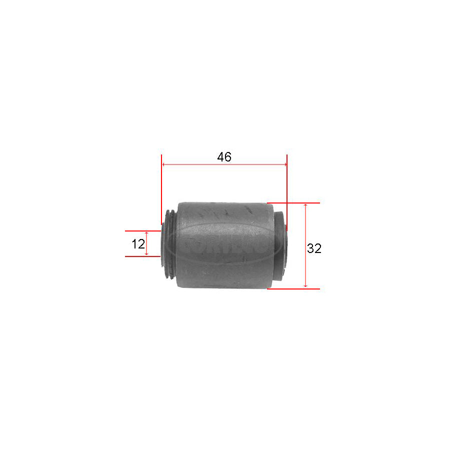 Corteco 21652438 Control Arm- / Trailing Arm Bush