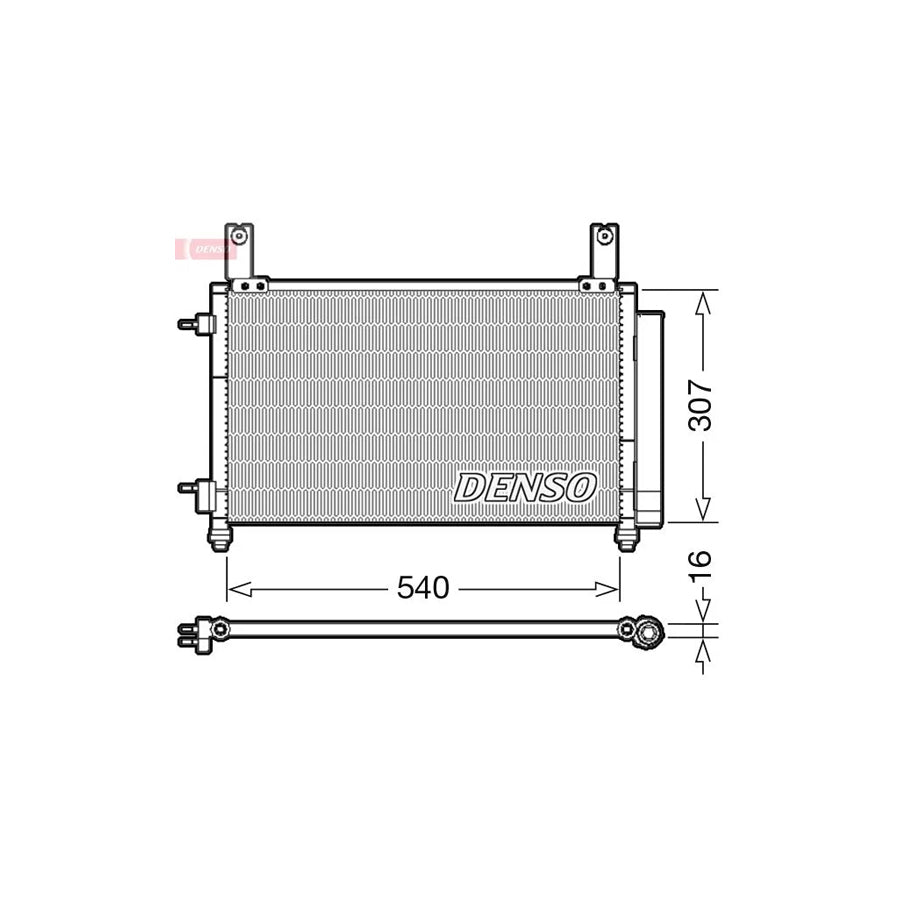 DENSO DCN15004 Air Conditioning Condenser