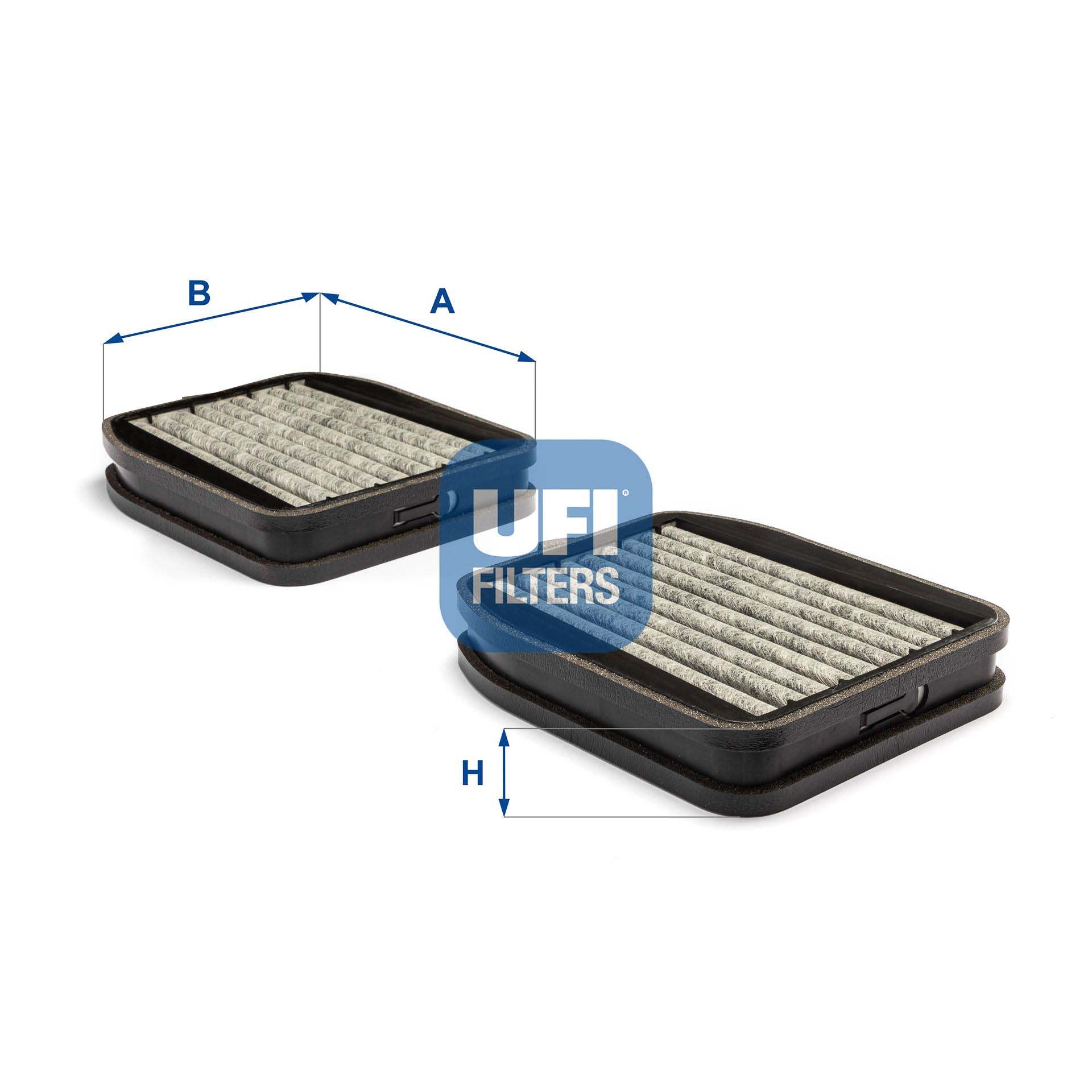 UFI 54.132.00 Pollen Filter Suitable For Mercedes-Benz E-Class