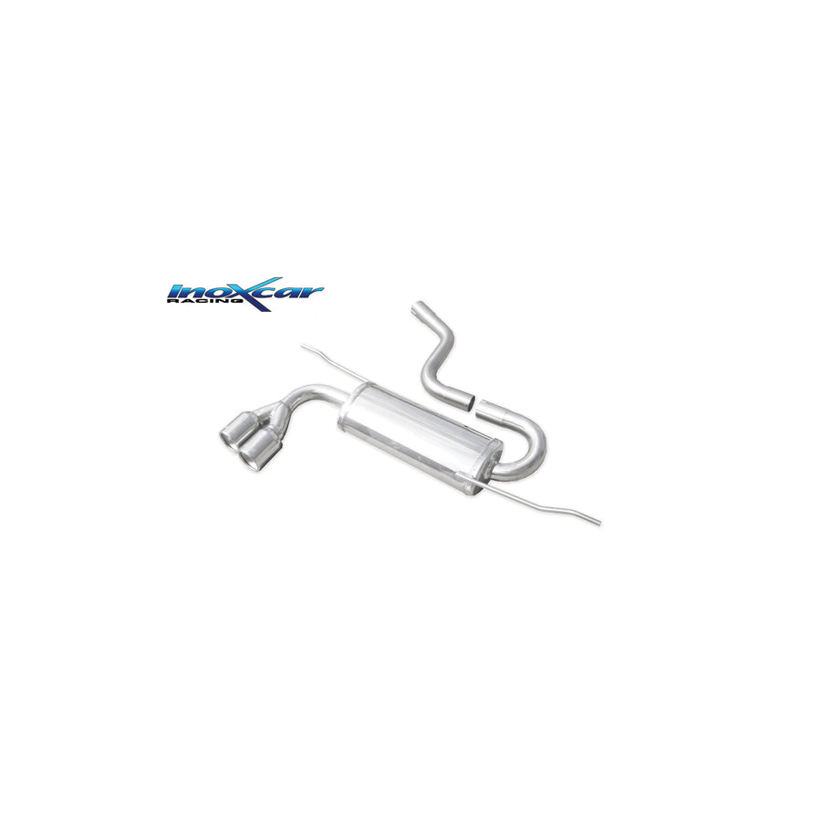 InoXcar SELE.11.80 Seat Leon (1P) Stainless Steel Rear Exhaust