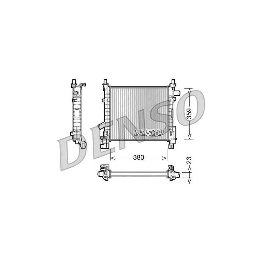 DENSO DRM10063 Engine Radiator