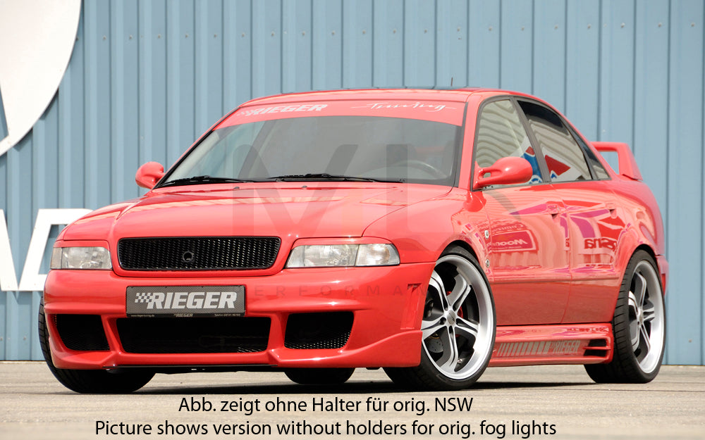 Rieger 00055073 Audi B5 A4 Front Bumper - RS4-Look 2 | ML Performance UK Car Parts