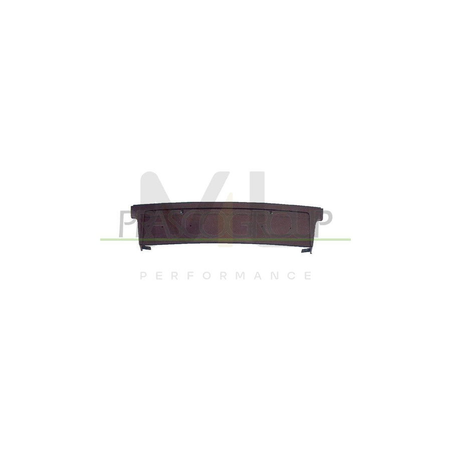 PRASCO BM0971539 Number plate holder for BMW 7 (E38) Front, Black, frameless