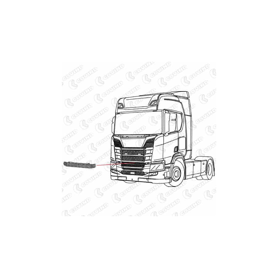 Covind R50/110 Bumper Grill