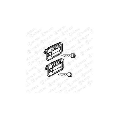Covind 060/156 Door Handle