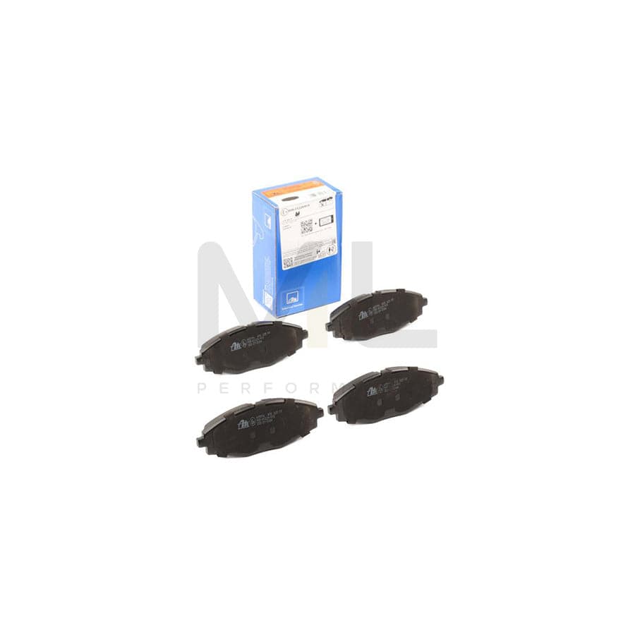 ATE 13.0460-5996.2 Brake pad set excl. wear warning contact, not prepared for wear indicator