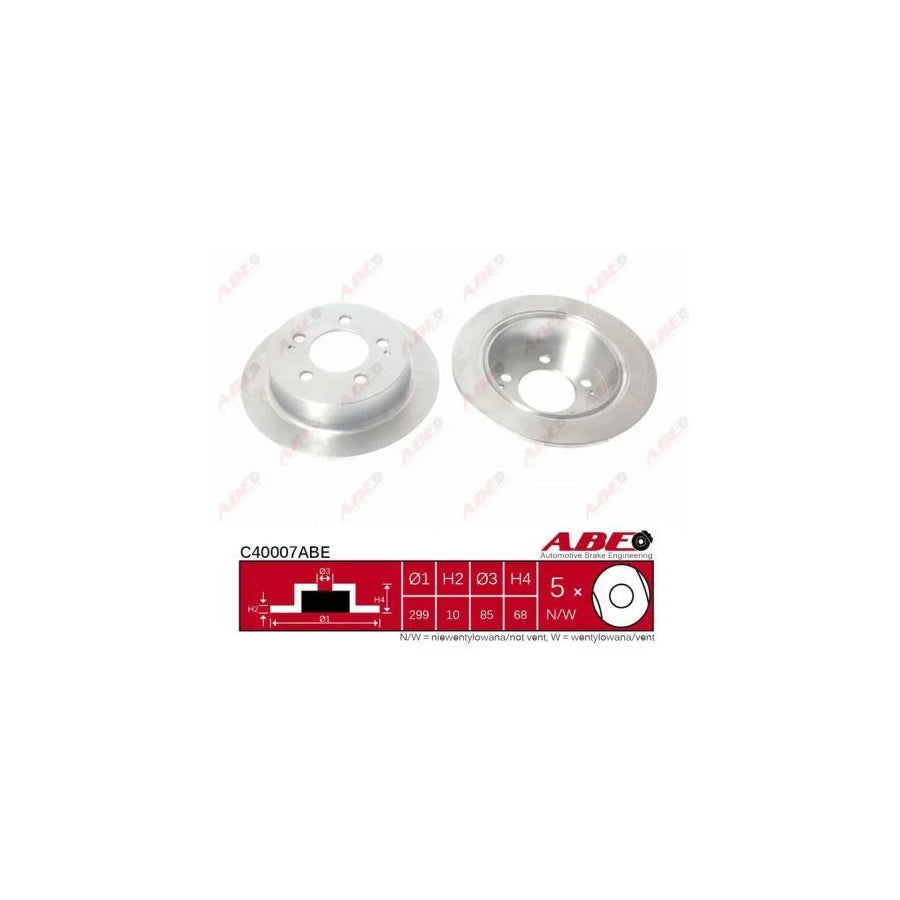 ABE C40007ABE Brake Disc