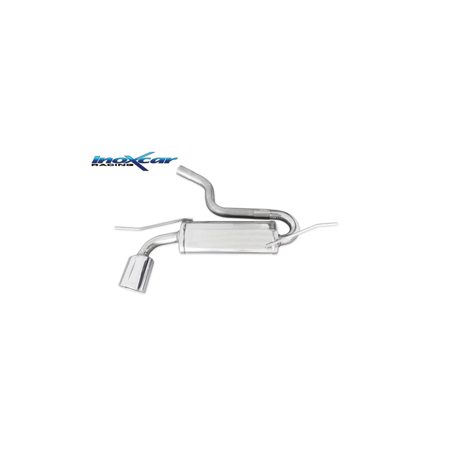 InoXcar SELE.17.SB Seat Leon (1P) Stainless Steel Rear Exhaust