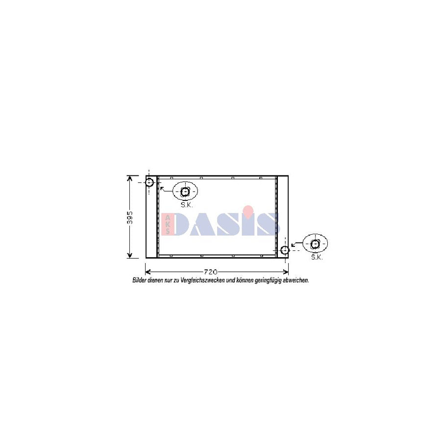 AKS Dasis 050054N Engine Radiator for BMW 5 Series