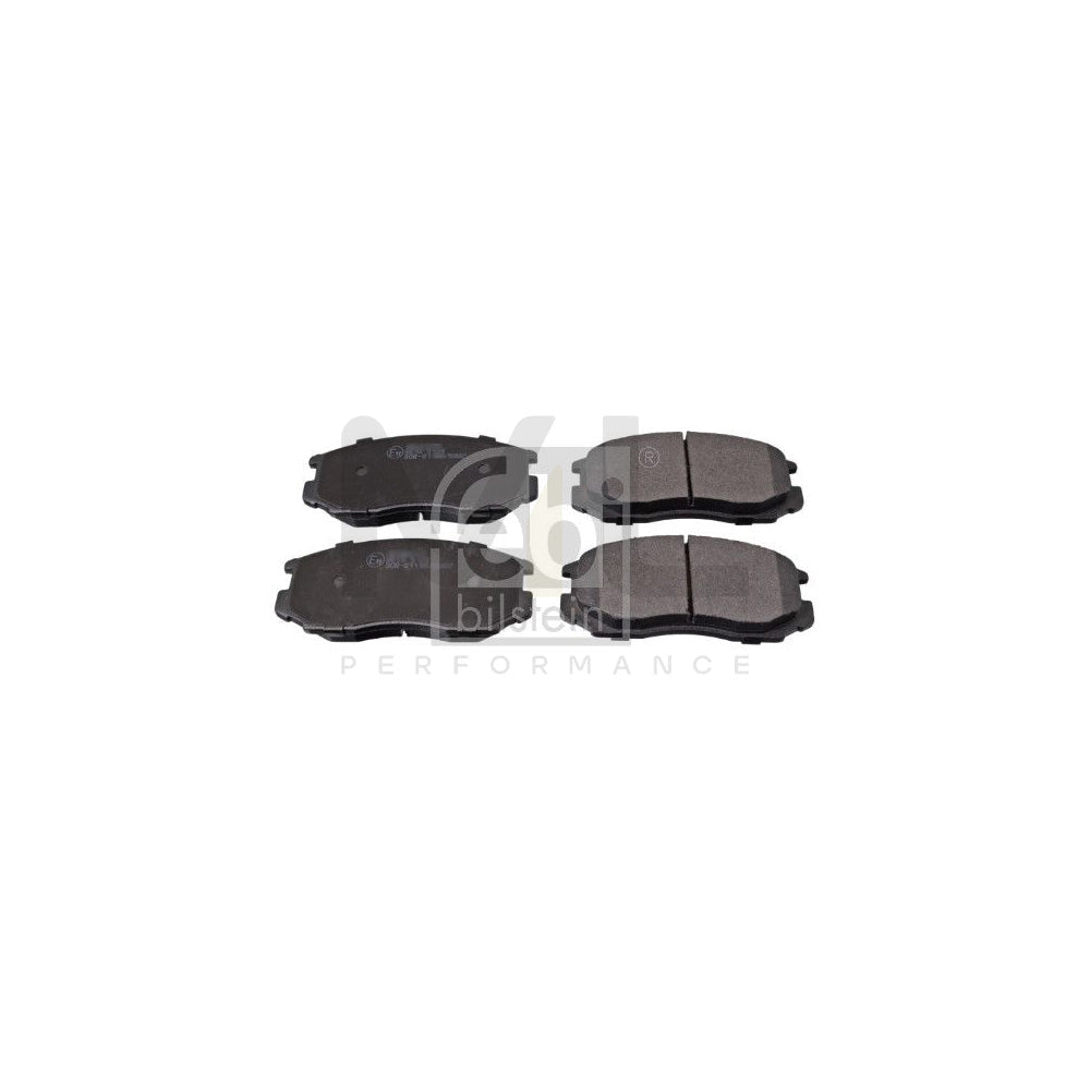 Febi Bilstein 116303 Brake Pad Set Front Axle, With Acoustic Wear Warning
