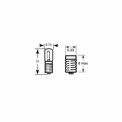 RING R280 12V 2W LES E5 Panel (10 units)