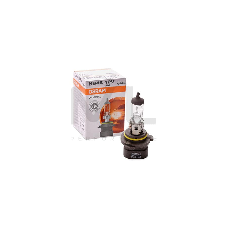 OSRAM ORIGINAL 9006XS Bulb, spotlight for JEEP Grand Cherokee II (WJ, WG) HB4A 12V 51W P22d 3050K Halogen