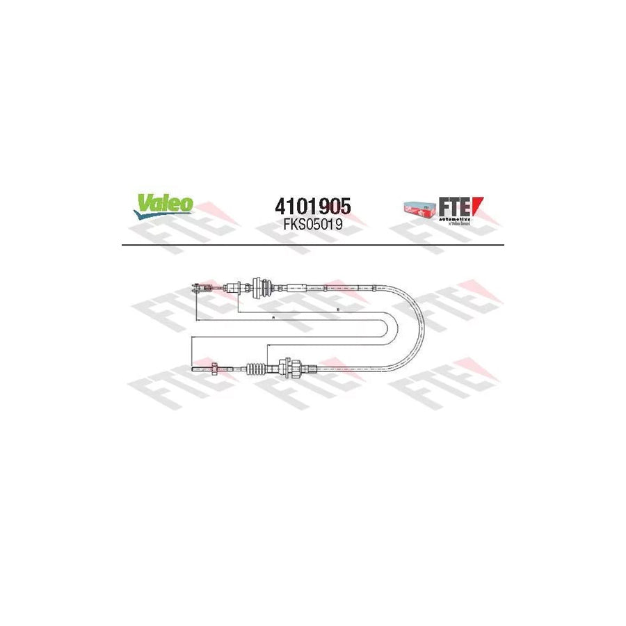 FTE 4101905 Clutch Cable