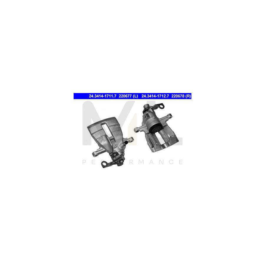 ATE 24.3414-1711.7 Brake Caliper without holder
