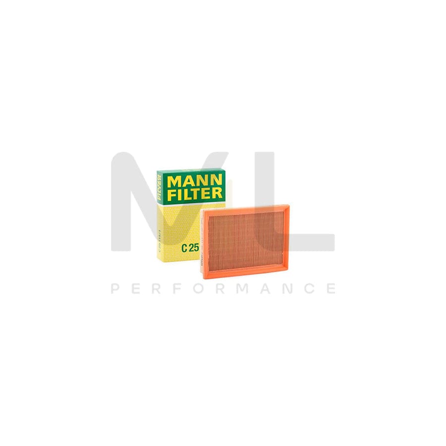 MANN-FILTER C 25 114/1 Air Filter Filter Insert, for dusty conditions