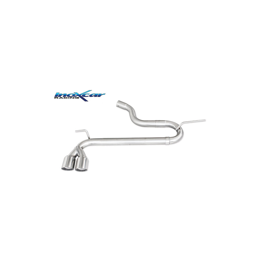 InoXcar SELE.24.RA Seat Leon (5F) Non-Resonated Rear Exhaust