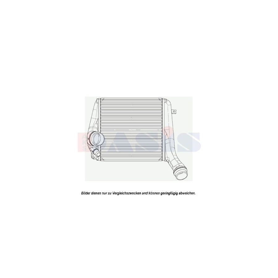 AKS Dasis 177005N Intercooler for Porsche Panamera (970)