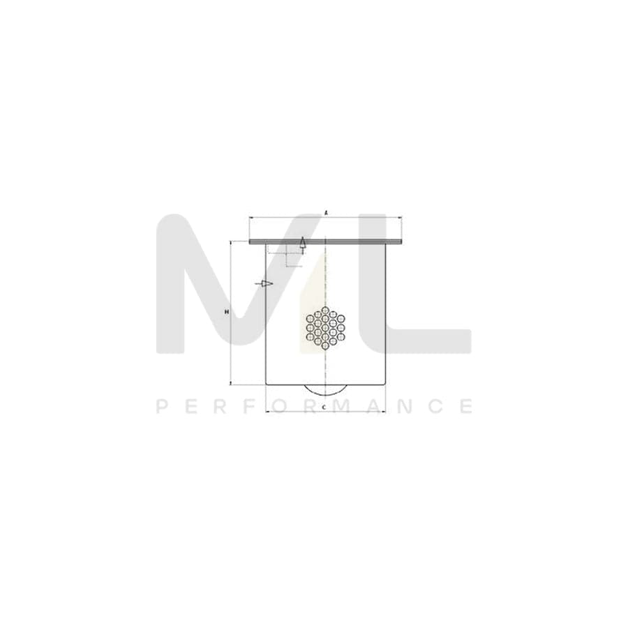 MANN-FILTER 49 004 55 201 Filter, compressed air system