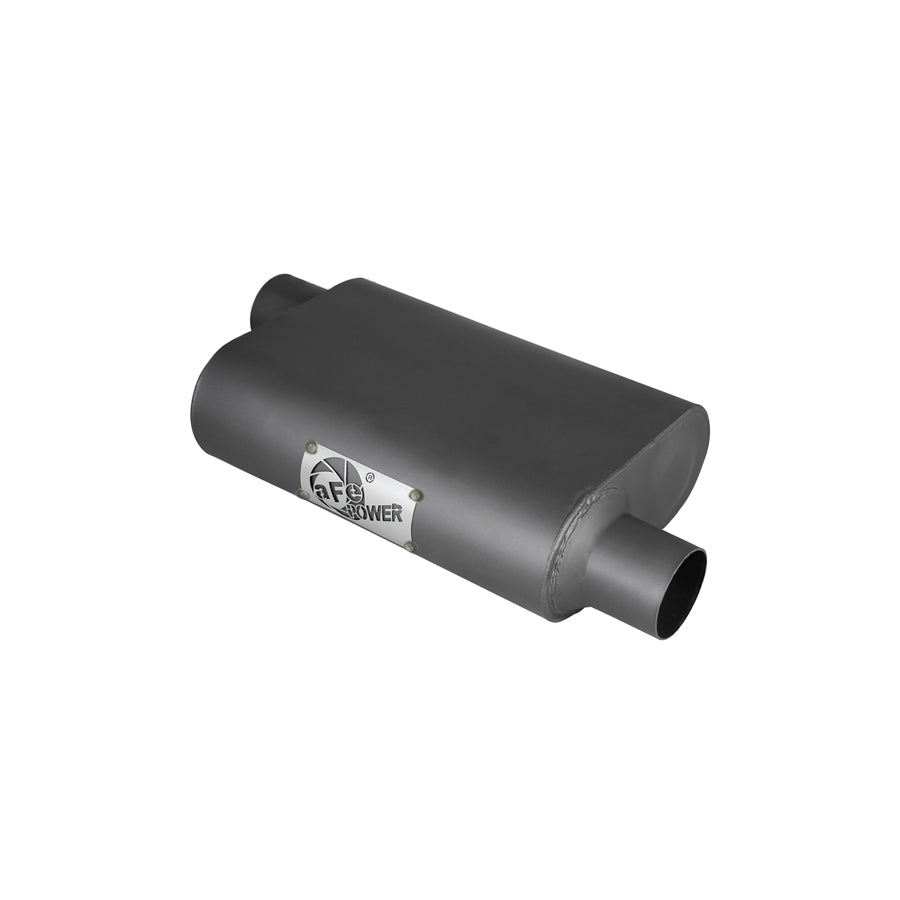  aFe 49M00003 2-1/2 IN ID Offset/Offset x 10 IN W x 4 IN H x 13 IN L - Oval Body Muffler  | ML Performance US Car Parts