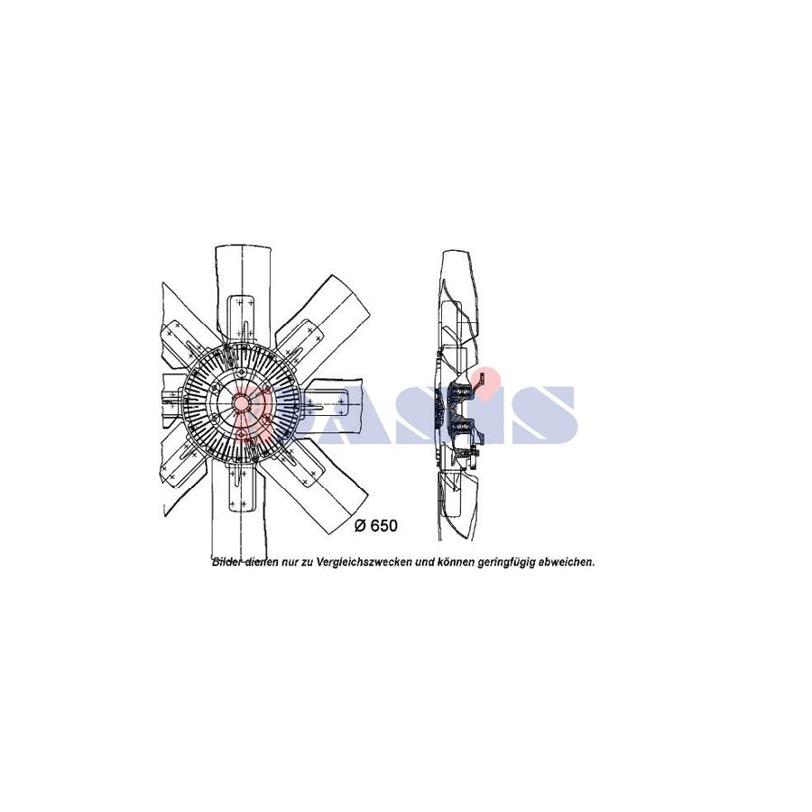 AKS Dasis 398290N Fan, Radiator