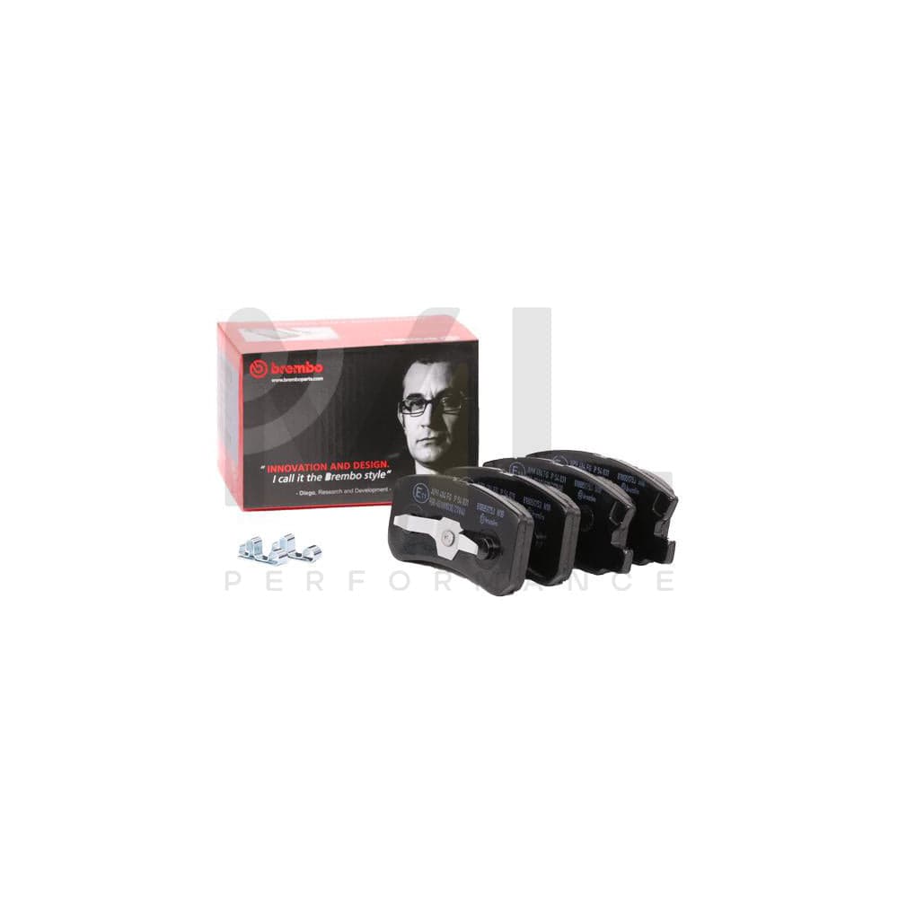 Brembo P 54 031 Brake Pad Set With Acoustic Wear Warning | ML Performance Car Parts