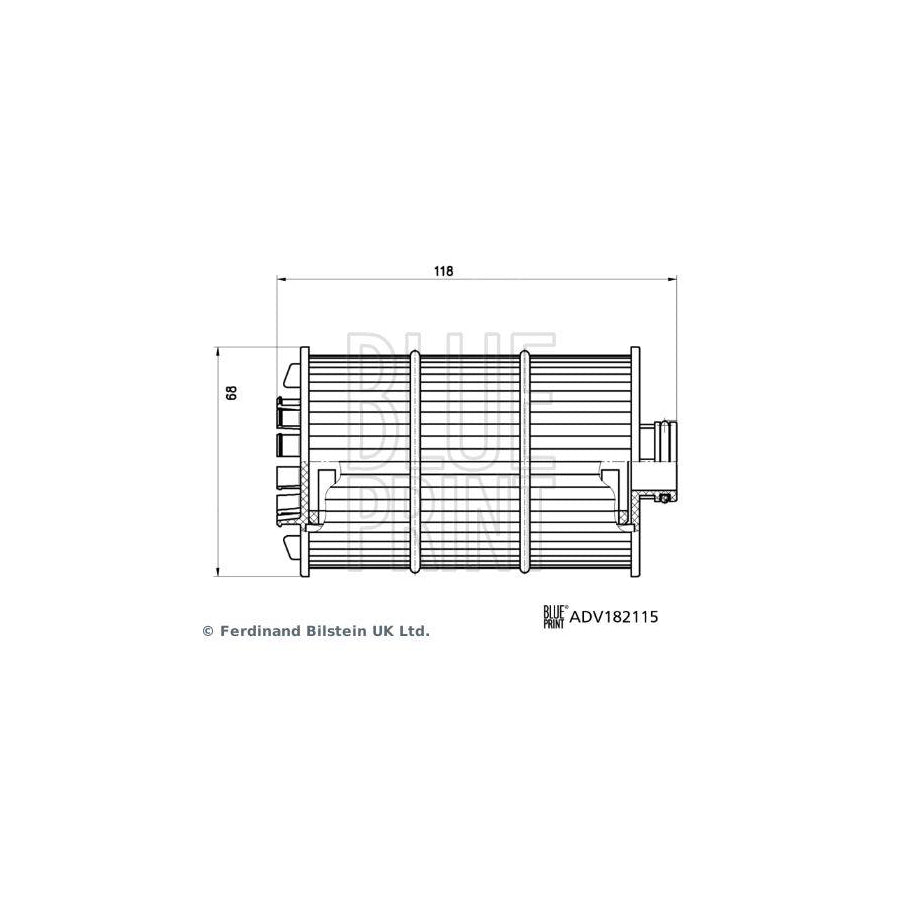 Blue Print Adw195301 Brake Hose