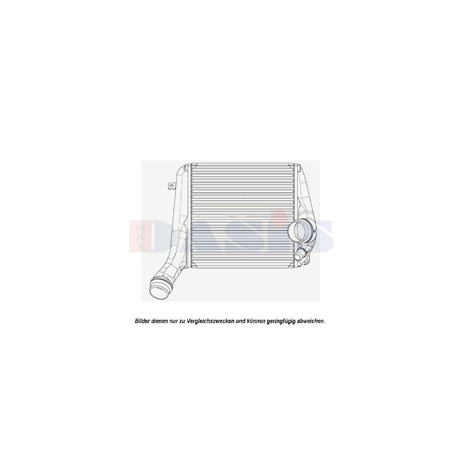AKS Dasis 177006N Intercooler for Porsche Panamera (970)