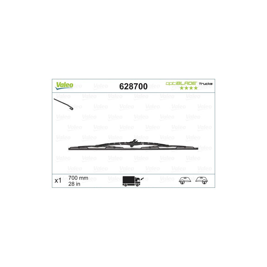 Valeo Optiblade Trucks 628700 Wiper Blade | ML Performance US Car Parts