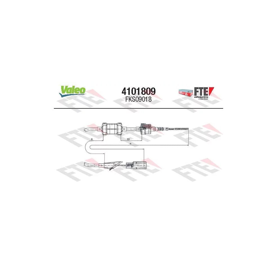FTE 4101809 Clutch Cable