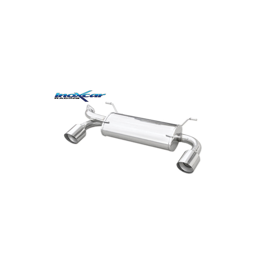InoXcar SUBRZ.02.102R Subaru BRZ Stainless Steel Rear Exhaust