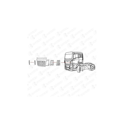Covind Tgx/165 Wind Deflector