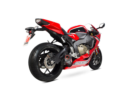 Scorpion RHA175CEO Honda CBR1000 RR Fireblade Serket Taper Slip-On - Carbon Fibre Sleeve | ML Performance US US