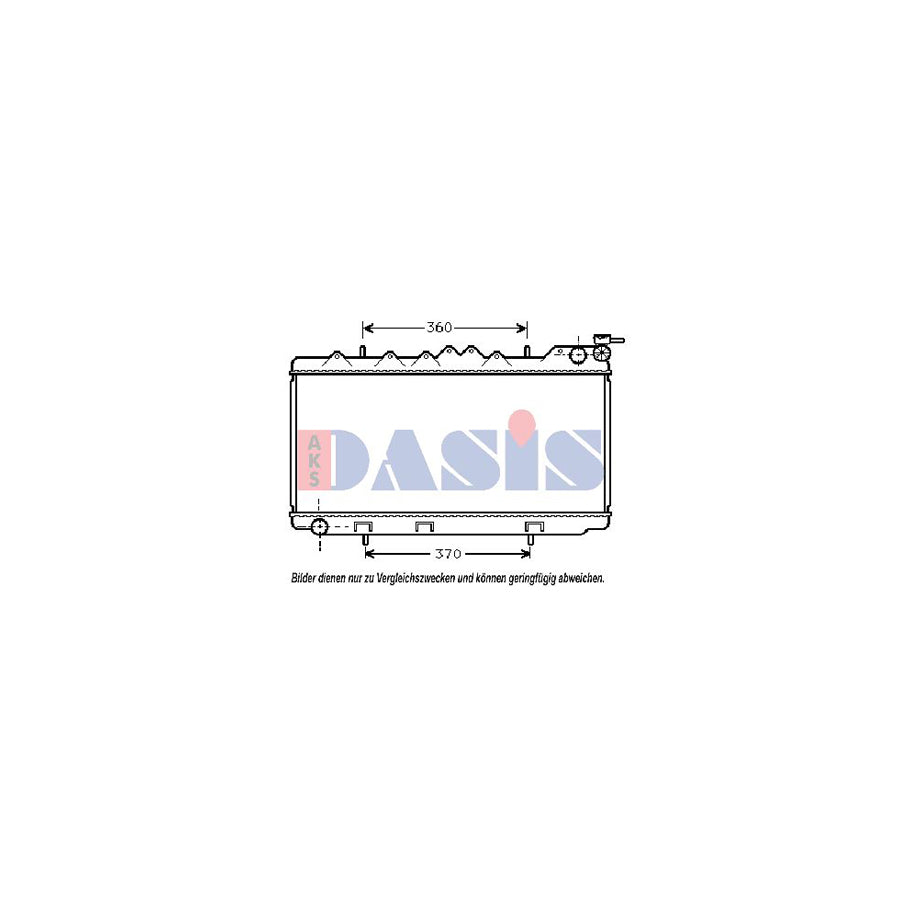 AKS Dasis 398290T Fan, Radiator
