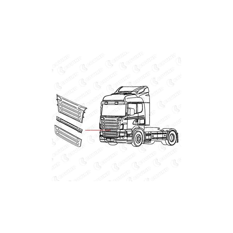 Covind Scr/140 Radiator Grille