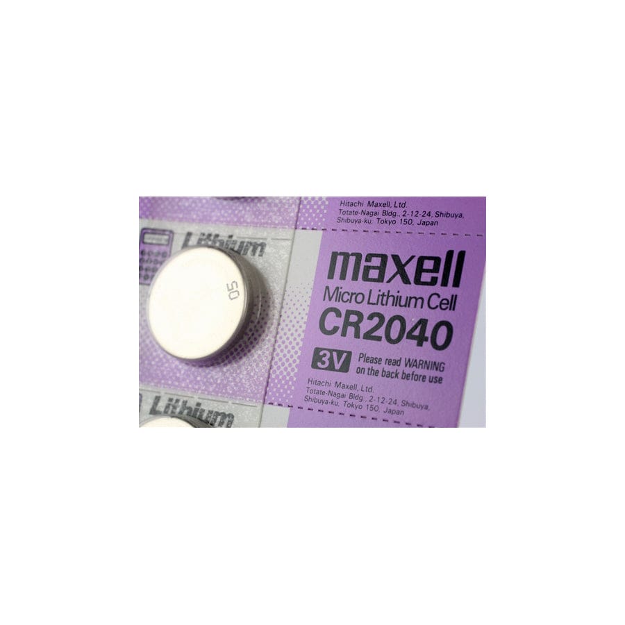 Maxell CR2040 Lithium B5 (Card of 5)