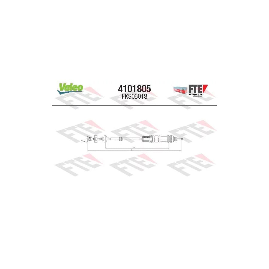 FTE 4101805 Clutch Cable