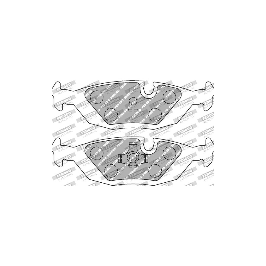 Ferodo Racing FCP296R Brake Pad Set